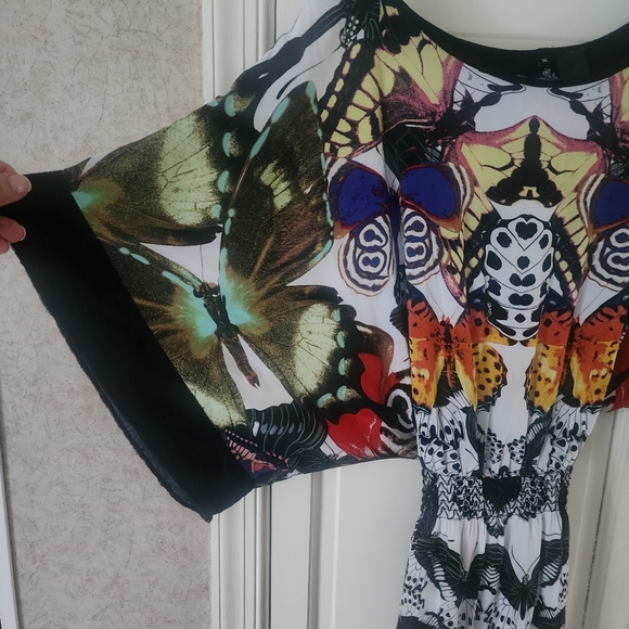 Desigual Floral Graphic Dress - Picture 3 of 6